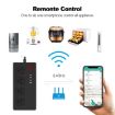 ZigBee SM-SO301-U 2500W Smart Power Strip, 4 Holes + 4 USB (Black) - 4