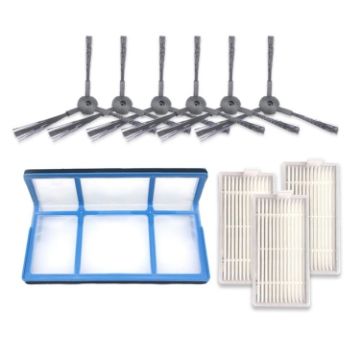 ILIFE V5S Pro Accessories: 3 Brushes, 3 Filters, Cotton Set - 1