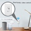 WIFI Smart Wall Socket 120 Type with USB, American Model, Voice Control - 4