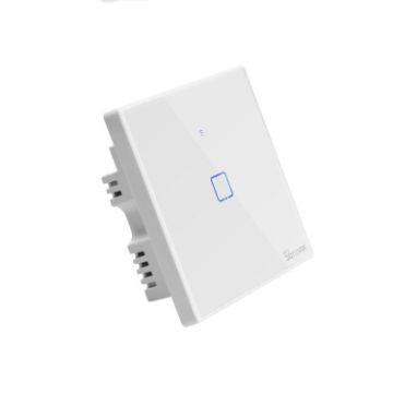 Sonoff T2 Smart Wall Switch, Alexa & Google Home Compatible 86mm UK Plug - 1