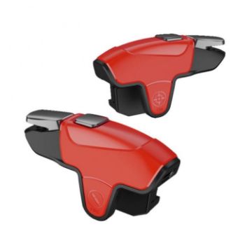 MeMo AK02 Red Capacitive Mobile Phone Gamepad for Burst Shooting - 1