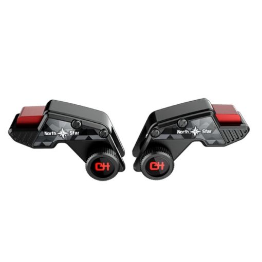 S8 Shooting Game Controller - Metal Auxiliary Buttons, 1 Pair - 1