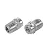 High Pressure Cleaner Nozzle 2 PCS ZG1/4-25 Fan Shaped 030 Type - 1