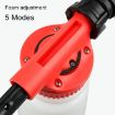 Portable Car Washer Water Gun Foam Pot Sprayer, Random Color - 6