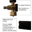 High Pressure Car Wash Foam Gun with Black Handle - 7