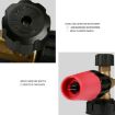 High Pressure Car Wash Gun Foam Pot Snowflake PA  - 8