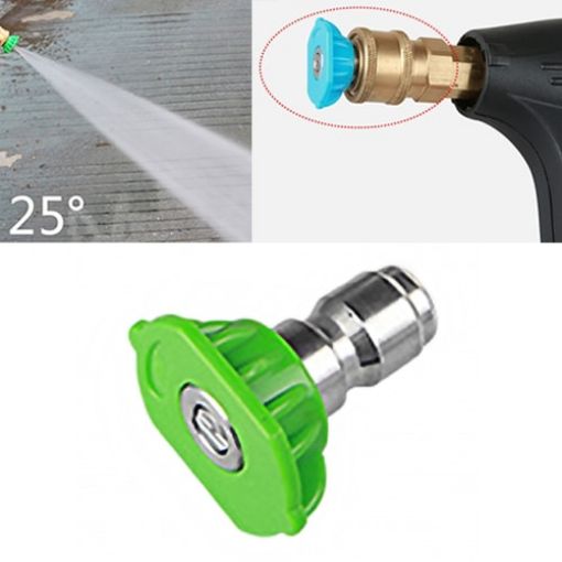 High Pressure Car Wash Gun, 25 Jet Nozzle Washer Accessories - 1