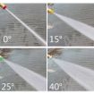 High Pressure Car Wash Gun, 0 Degree Jet Nozzle Washer Accessory - 7