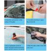 2 PCS Glass Rain Repellent Cleaner Wiper for Car Windshields - 5