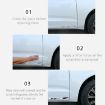 MCPP 2pcs Car Scratch Abrasive Cloth and Repair Wipe (Gray) - 9