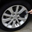 KANEED Wheel Tire Rim Hub Scrub Brush Cleaning Tool (Black) - 1