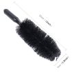 KANEED Wheel Tire Rim Hub Scrub Brush Cleaning Tool (Black) - 3