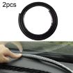 2pcs N856 Elastomer Seal Rubber Strip for Car Panel Soundproofing - 1