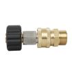 Quick Connect Pressure Washer Hose Accessories, 14-3/8 M + 15-3/8 F - 7