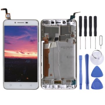 Lenovo Vibe K5 A6020A40 OEM LCD Screen & Digitizer with Frame White - 1