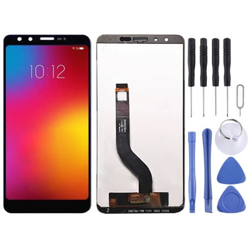 Lenovo K9 L38043 OEM Black LCD Screen with Digitizer Assembly - 1