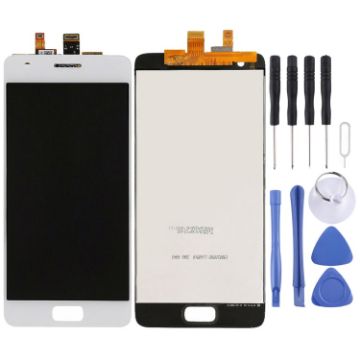 Lenovo ZUK Z2 OEM White LCD Screen with Digitizer Assembly - 1
