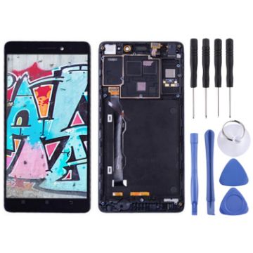 Lenovo K3 Note/K50-T5 LCD Screen Digitizer Assembly (Black) - 1