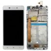 Lenovo S60 OEM LCD Screen Digitizer Assembly with Frame - White - 3