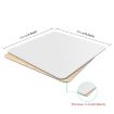PULUZ 40cm Acrylic Reflective Display Table Background Board White - 2