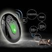 DC-9007 US Plug Black Ultrasonic Mosquito & Insect Repellent - 9