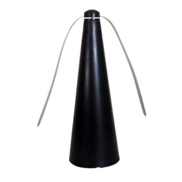 Black Outdoor Multi-Function Fan Leaf Fly & Mosquito Repellent - 1