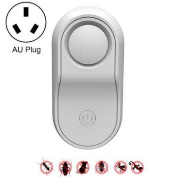 Ultrasonic Rodent & Insect Repeller BG301, AU Plug 220V (White) - 1
