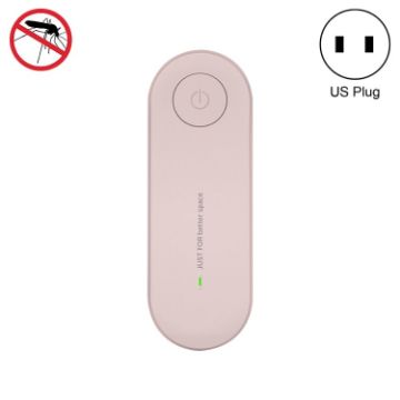 Pink Ultrasonic Mosquito Repellent & Killer, US Plug - 1