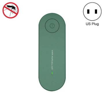 US Plug Ultrasonic Mosquito Repellent & Electronic Killer (Green) - 1