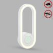 US Plug Ultrasonic Night Light Mosquito & Mite Repellent (White) - 1