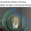 US Plug Ultrasonic Night Light Mosquito & Mite Repellent (White) - 5