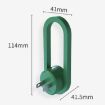 Ultrasonic Night Light Mosquito & Mite Repellent, US Plug (Green) - 3