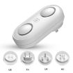 BG312 Smart AU Plug Double Horn Ultrasonic Mosquito Repeller White - 3