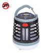 Black W882 Outdoor Mosquito Capture with USB Charging Light - 1