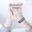 Q2 Ultrasonic Mosquito Repellent Bracelet, 3 Modes & Time Display (Pink) - 9