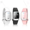 M20 White Outdoor Mosquito Repellent Wristband with Temp & Clock - 2