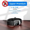 M20 White Outdoor Mosquito Repellent Wristband with Temp & Clock - 3