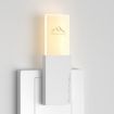 Smart Wall Lamp Night Light with Insect & Mouse Repeller (White) - 1