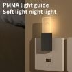 Smart Wall Lamp Night Light with Insect & Mouse Repeller (White) - 6