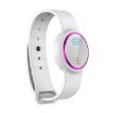 Portable Ultrasonic Mosquito Repellent Bracelet - White Purple - 1