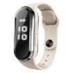 M21 White Ultrasonic Mosquito Repellent Bracelet with Step Counter - 1