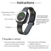 F9 White Mosquito Repellent Wristband with Clock for Outdoors - 6