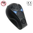 PR-1929 Ultrasonic Mouse & Mosquito Repellent, US Plug (Black) - 1