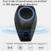Snowflake Ultrasonic Mosquito & Mouse Repellent, UK Plug (Black) - 4