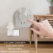 Ultrasonic Electronic Mosquito Repellent Night Light, US Plug, White - 5