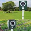 Ultrasonic Electronic Rodent & Animal Repeller - Outdoor (Green) - 7