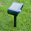 2 PCS Ultrasonic Solar Animal Repeller with PIR & Light Sensor, CE/ROHS - 8