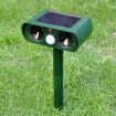 2 PCS Ultrasonic Solar Animal Repeller with PIR & Light Sensor, CE/ROHS - 9