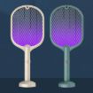 Dual-Use Smart Home Mosquito Killer & Fly Swatter (Beige) - 2