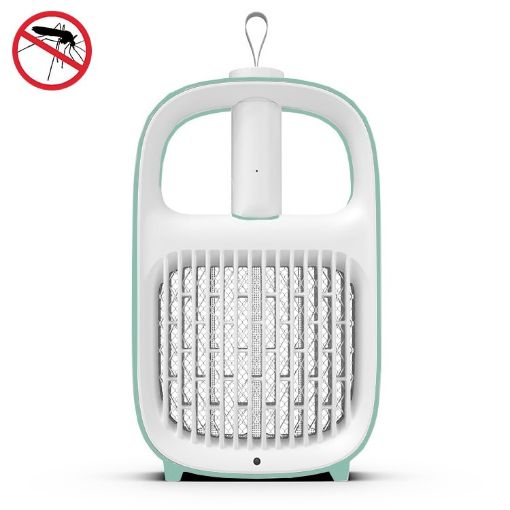 Green SB-6082 Induction Mosquito Killer and Repellent Lamp - 1